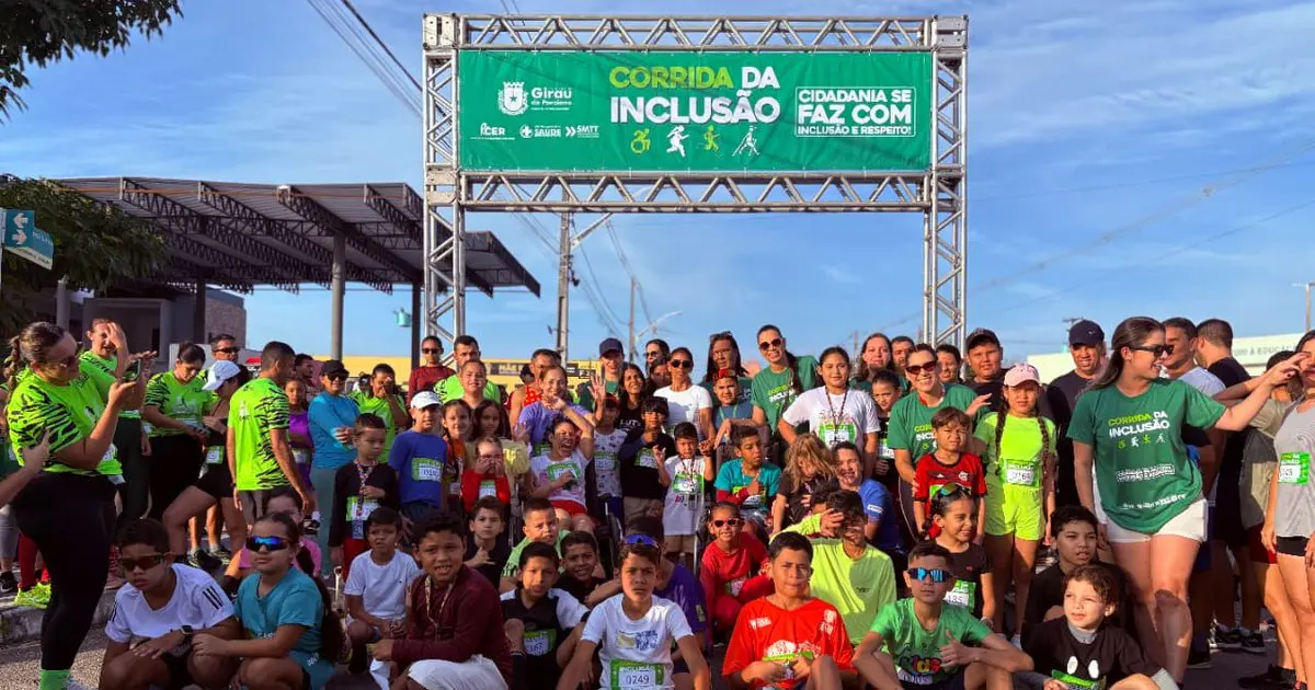 2ª Corrida da Inclusão abre inscrições para incentivar o esporte e a conscientização em Girau