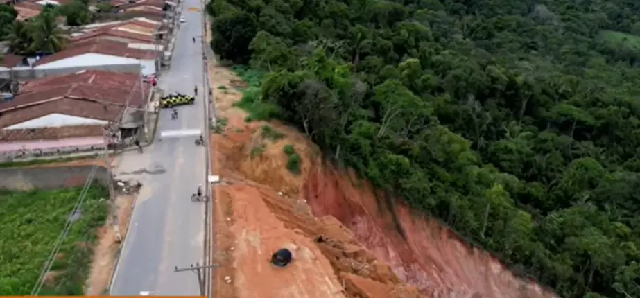 BR-316: Dnit mantém situação de emergência após avanço de voçoroca na Ladeira do Catolé